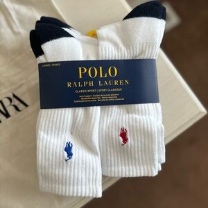 Ralph Lauren Men's Socks | 6 Pairs